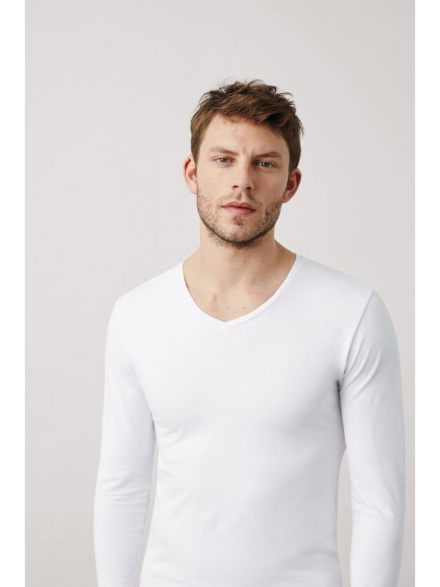 Camiseta de manga larga algodón hombre Ysabel Mora